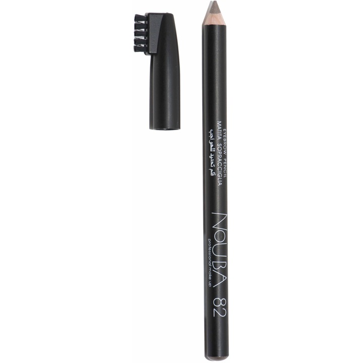 Creion crema pentru sprâncene, Nouba, contur, maro, 1.1 g