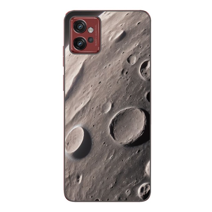 Husa compatibila cu Motorola Moto G32 Silicon Gel Tpu Model Moon Surface