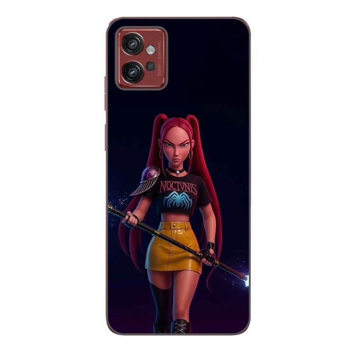 Husa compatibila cu Motorola Moto G32 Silicon Gel Tpu Model KPop Demon Hunters Mira Fight