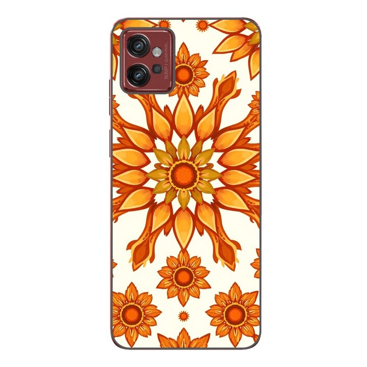 Husa compatibila cu Motorola Moto G32 Silicon Gel Tpu Model Sun Flower Soul