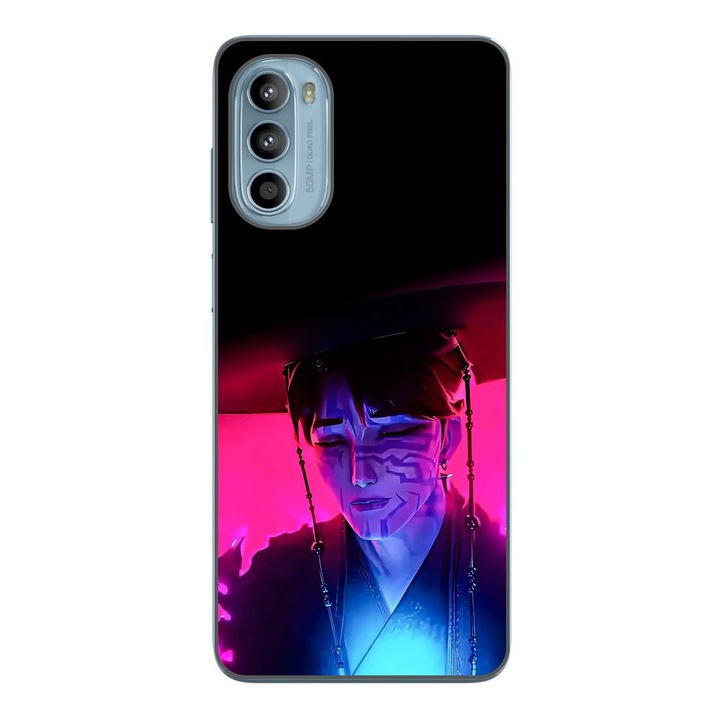 Husa compatibila cu Motorola Moto G52 Silicon Gel Tpu Model KPop Demon Hunters Jinu Universe