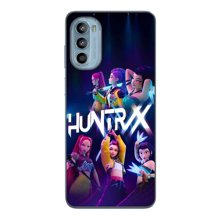 Husa compatibila cu Motorola Moto G52 Silicon Gel Tpu Model KPop Demon Hunters HuntrXX