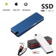 Külső SSD merevlemez, alumínium, hordozható, USB 3.1, 16TB, M2, piros