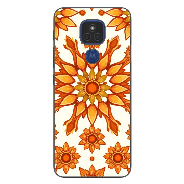 Husa compatibila cu Motorola Moto G9 Play Silicon Gel Tpu Model Sun Flower Soul