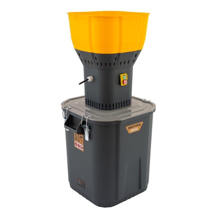Moara electrica ROTOR RM45L, 1300 W, 19000 rot/min, capacitate 45L, set cu 5 site interschimbabile