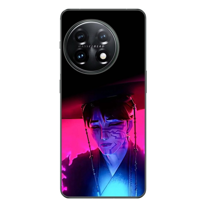 Husa compatibila cu OnePlus 12R Silicon Gel Tpu Model KPop Demon Hunters Jinu Universe