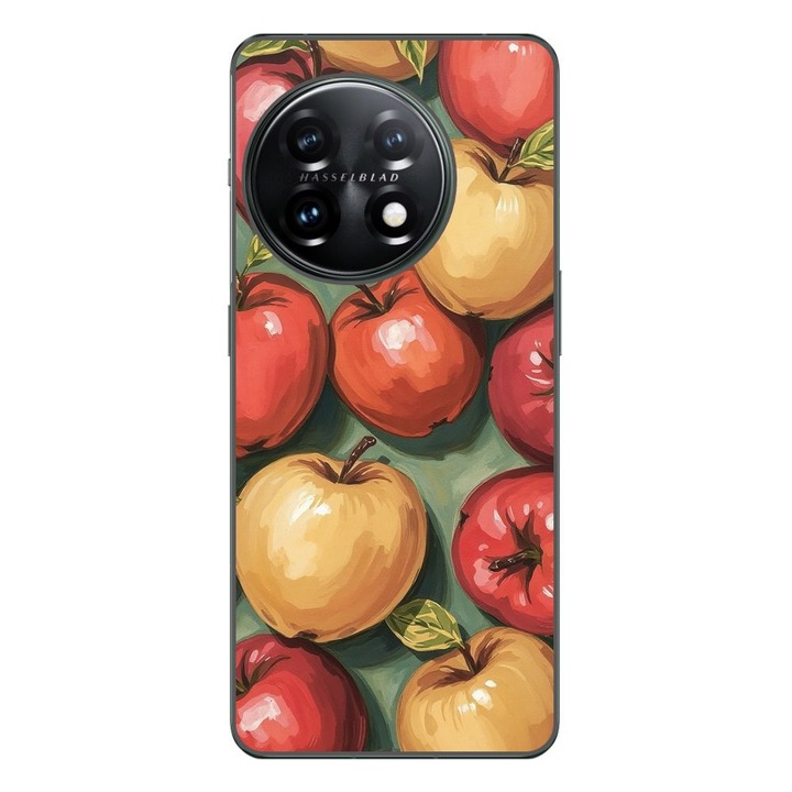 Husa compatibila cu OnePlus 12R Silicon Gel Tpu Model Painted compatibila cu Apples