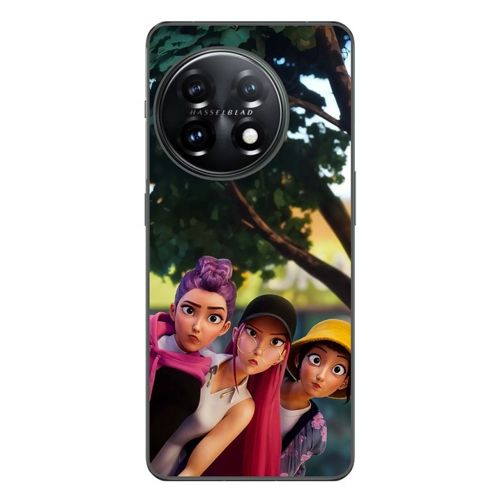 Husa compatibila cu OnePlus 12 Silicon Gel Tpu Model KPop Demon Hunters Shy Girls