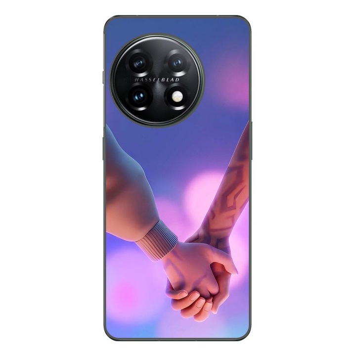 Husa compatibila cu OnePlus 12 Silicon Gel Tpu Model KPop Demon Hunters Couples Hands