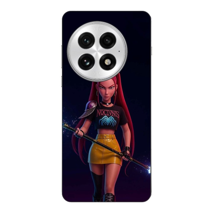 Husa compatibila cu OnePlus 13 Silicon Gel Tpu Model KPop Demon Hunters Mira Fight