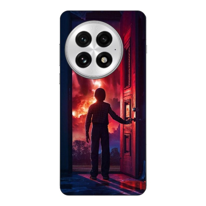 Husa compatibila cu OnePlus 13 Silicon Gel Tpu Model Stranger Things Door to Hell
