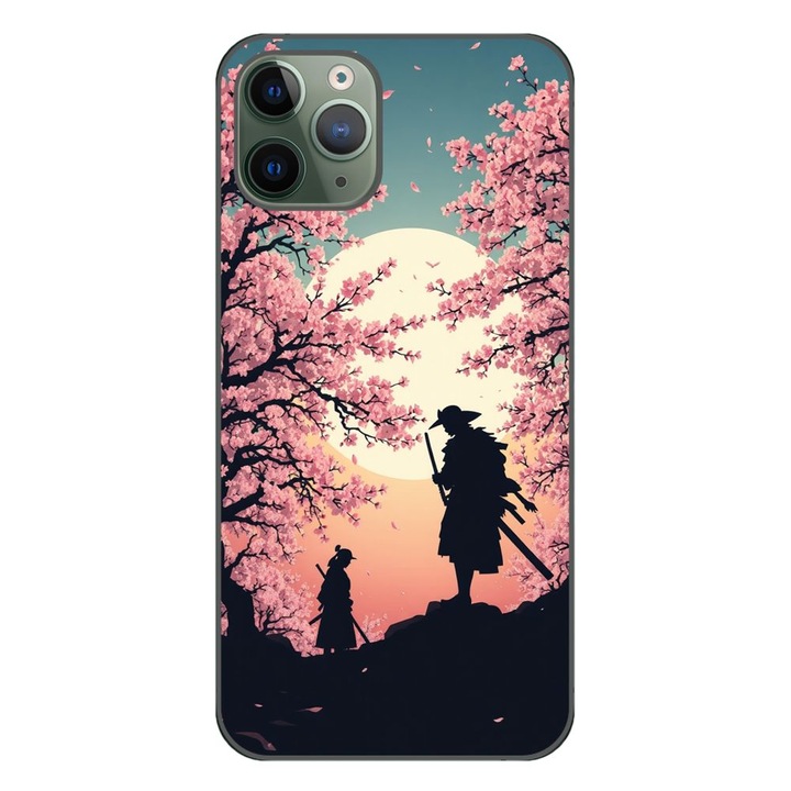 Husa compatibila cu Apple iPhone 11 Pro Max Silicon Gel Tpu Model Samurai Training