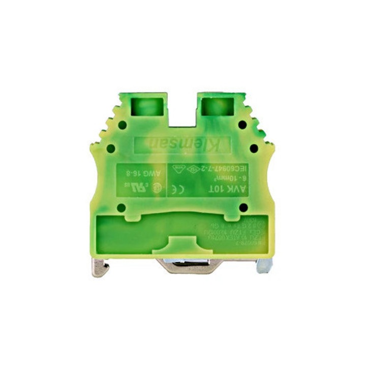 Clema impamantare pe sina, Klemsan, 6mm