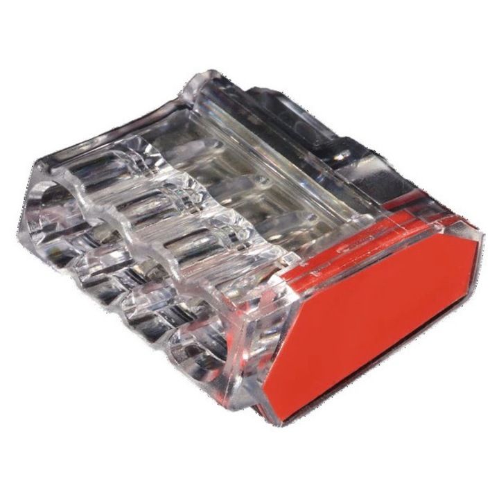 10 darabos csatlakozókészlet 4 pólusú kábelhez, Strohm, bilincses rögzítés