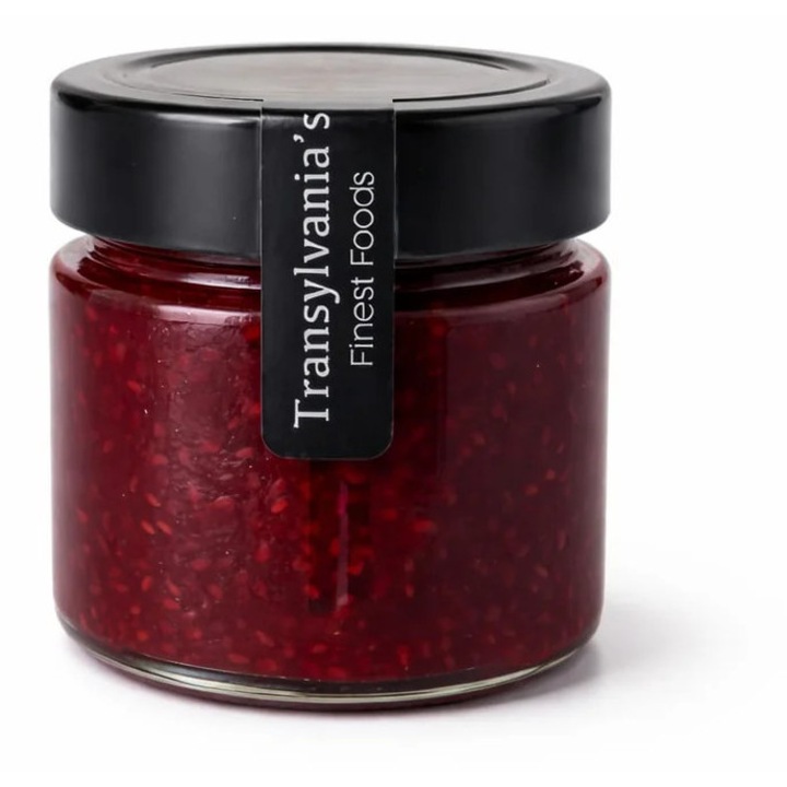 Gem de zmeură, Transylvania's Finest Foods, 200g, fără aditivi, natural