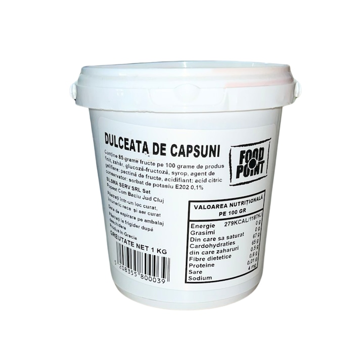 Dulceata de Capsuni 85% fruct, Food Point, 1kg