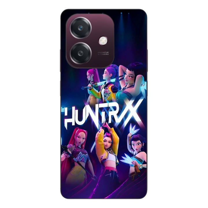 Husa compatibila cu Oppo A40 Silicon Gel Tpu Model KPop Demon Hunters HuntrXX