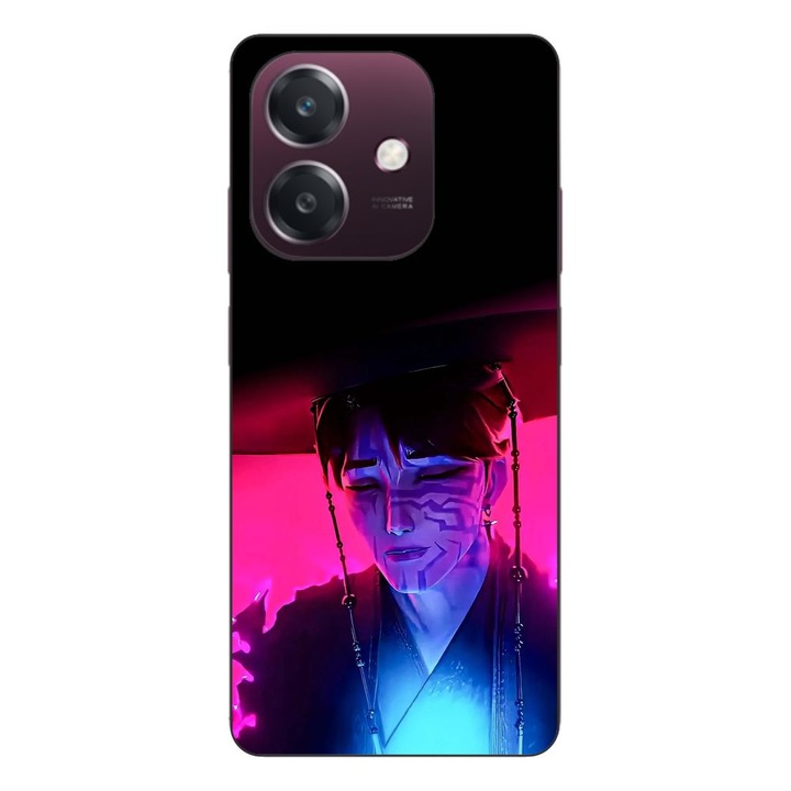 Husa compatibila cu Oppo A40 Silicon Gel Tpu Model KPop Demon Hunters Jinu Universe