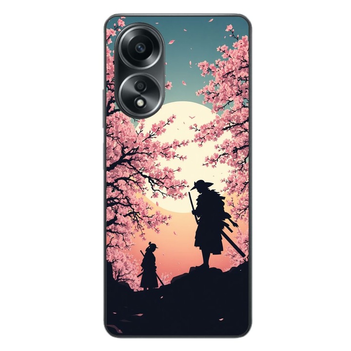 Husa compatibila cu Oppo A58 4G Silicon Gel Tpu Model Samurai Training