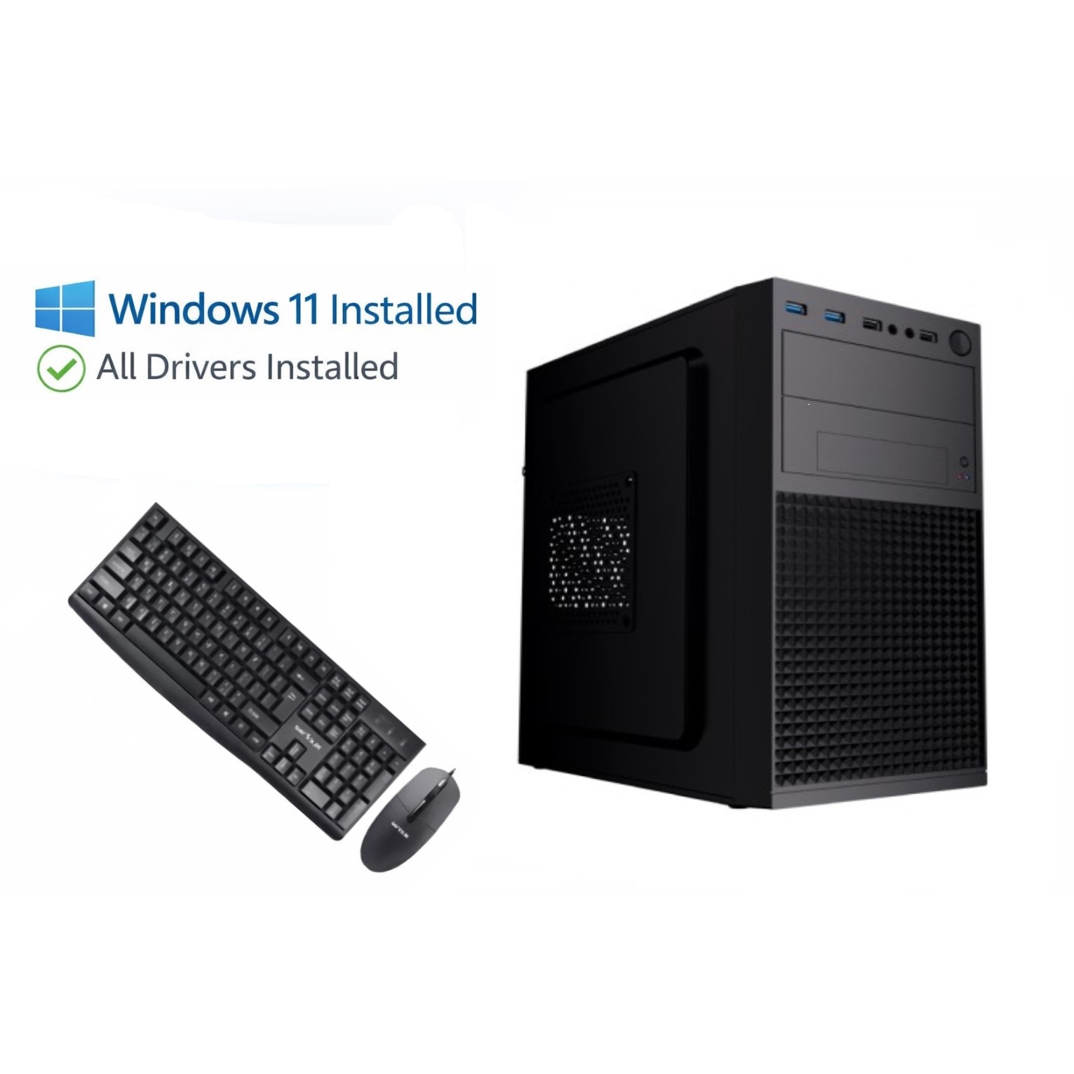 Sistem PC IT Zen Business - Quad-Core ® Ryzen5-2400G pana la 3.90