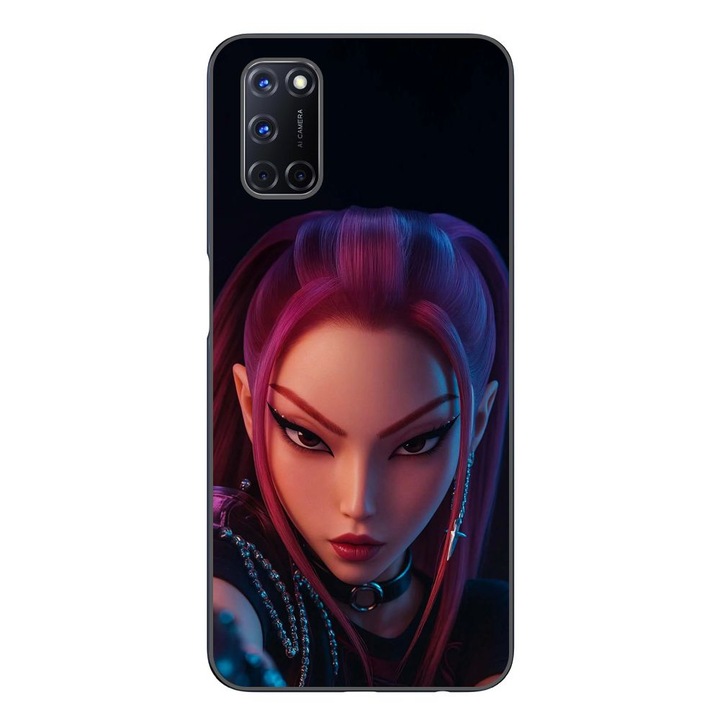 Husa compatibila cu Oppo A72 Silicon Gel Tpu Model KPop Demon Hunters Beautiful Mira
