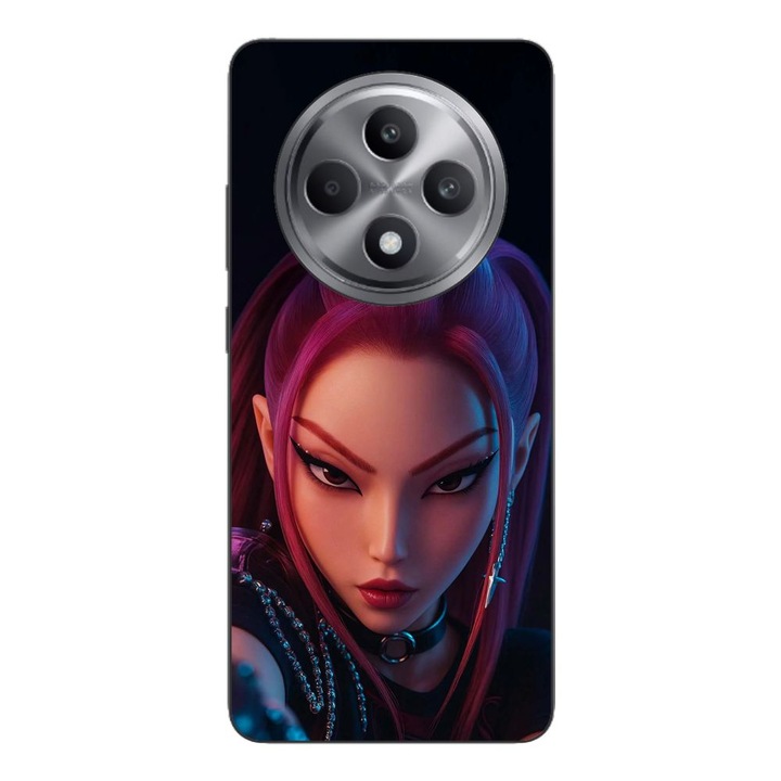 Husa compatibila cu Oppo Reno12 FS Silicon Gel Tpu Model KPop Demon Hunters Beautiful Mira