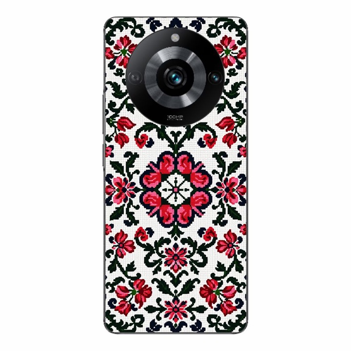Husa compatibila cu Realme 11 Pro, Pro + Silicon Gel Tpu Model Traditional Knit Design