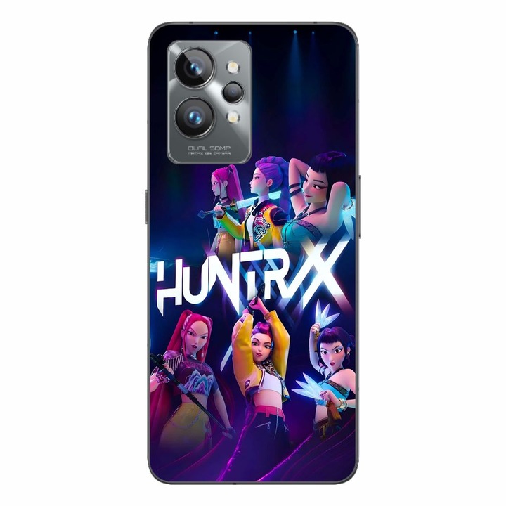 Husa compatibila cu Realme GT2 Pro Silicon Gel Tpu Model KPop Demon Hunters HuntrXX