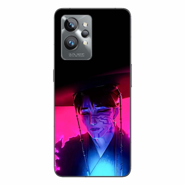 Husa compatibila cu Realme GT2 Pro Silicon Gel Tpu Model KPop Demon Hunters Jinu Universe