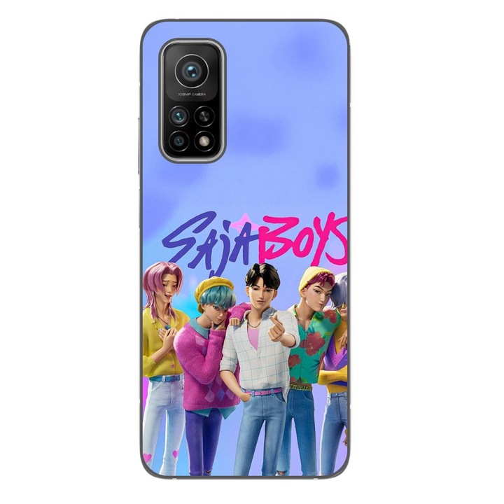 Husa compatibila cu Xiaomi 10T Pro 5G Silicon Gel Tpu Model KPop Demon Hunters Saja Boys