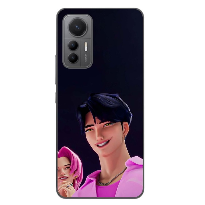 Husa compatibila cu Xiaomi 12 Lite Silicon Gel Tpu Model KPop Demon Hunters Saja Cool