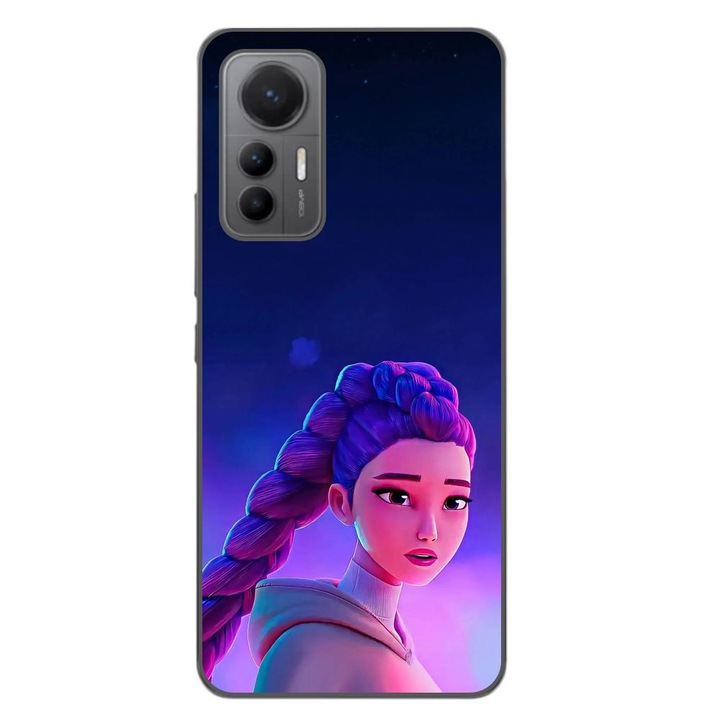 Husa compatibila cu Xiaomi 12 Lite Silicon Gel Tpu Model KPop Demon Hunters Rumi Sunset