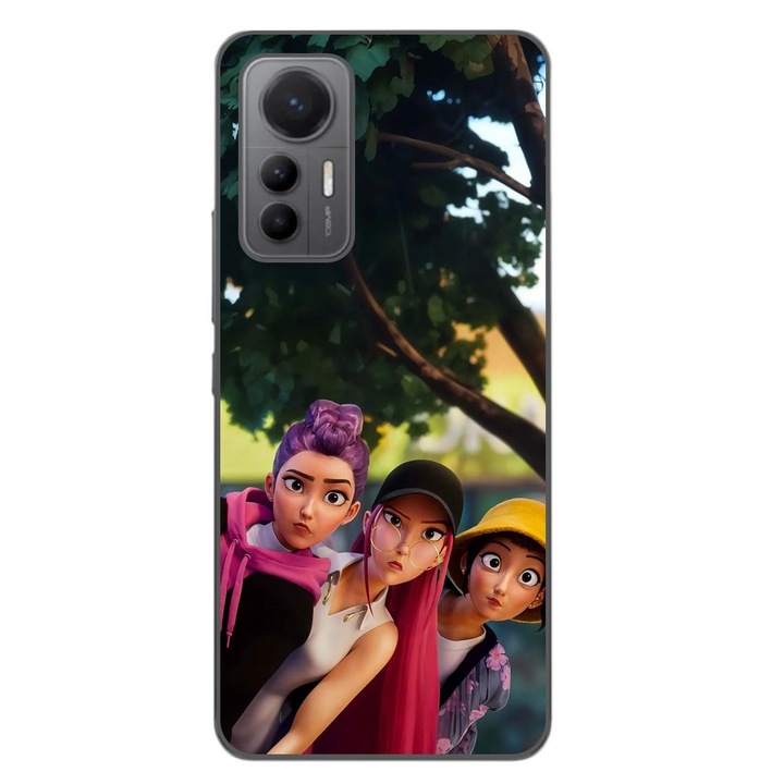 Husa compatibila cu Xiaomi 12 Lite Silicon Gel Tpu Model KPop Demon Hunters Shy Girls