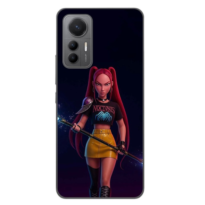 Husa compatibila cu Xiaomi 12 Lite Silicon Gel Tpu Model KPop Demon Hunters Mira Fight