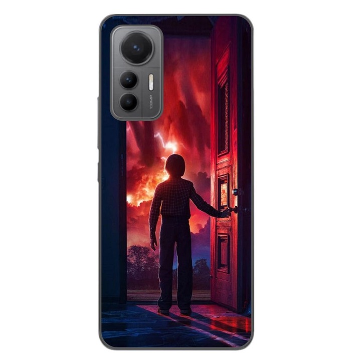 Husa compatibila cu Xiaomi 12 Lite Silicon Gel Tpu Model Stranger Things Door to Hell