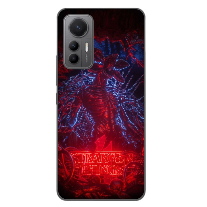 Husa compatibila cu Xiaomi 12 Lite Silicon Gel Tpu Model Stranger Things Demogorgon
