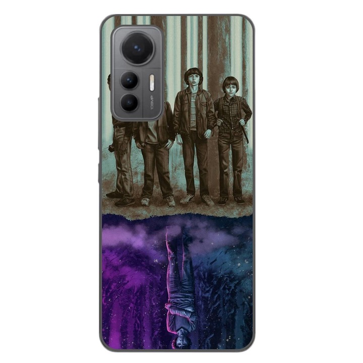 Husa compatibila cu Xiaomi 12 Lite Silicon Gel Tpu Model Stranger Things Upside Down Eleven