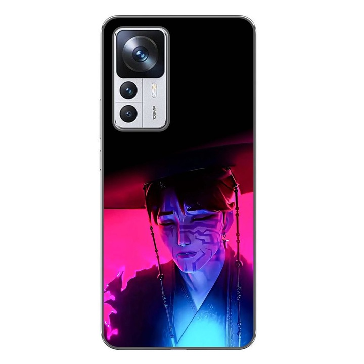 Husa compatibila cu Xiaomi 12T, 12T Pro Silicon Gel Tpu Model KPop Demon Hunters Jinu Universe