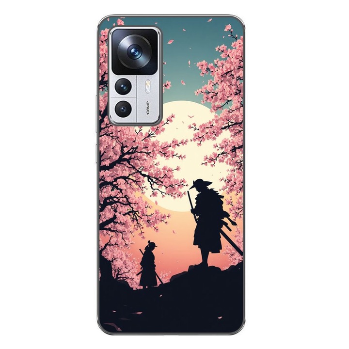 Husa compatibila cu Xiaomi 12T, 12T Pro Silicon Gel Tpu Model Samurai Training