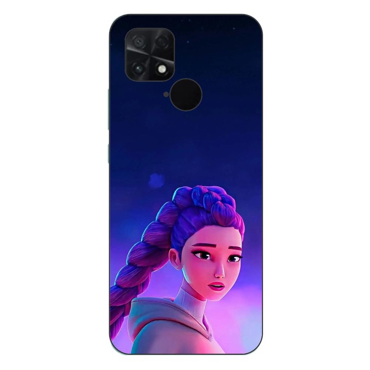 Husa compatibila cu Xiaomi Poco C40 Silicon Gel Tpu Model KPop Demon Hunters Rumi Sunset