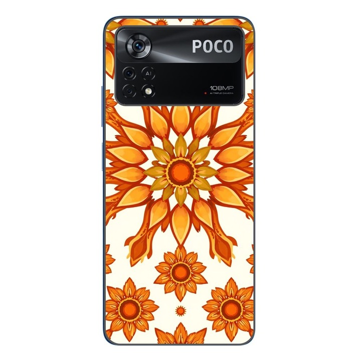 Husa compatibila cu Xiaomi Poco X4 Pro Silicon Gel Tpu Model Sun Flower Soul
