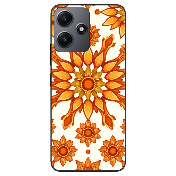 Husa compatibila cu Xiaomi Redmi 12 5G Silicon Gel Tpu Model Sun Flower Soul