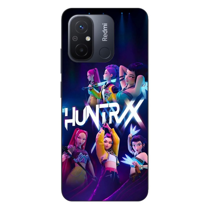 Husa compatibila cu Xiaomi Redmi 12C Silicon Gel Tpu Model KPop Demon Hunters HuntrXX