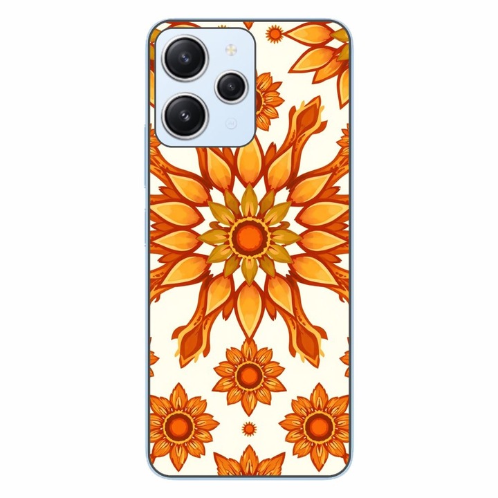 Husa compatibila cu Xiaomi Redmi 12 4G Silicon Gel Tpu Model Sun Flower Soul