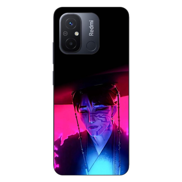 Husa compatibila cu Xiaomi Redmi 12C Silicon Gel Tpu Model KPop Demon Hunters Jinu Universe