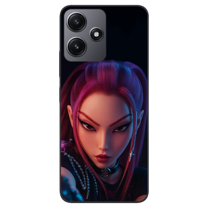 Husa compatibila cu Xiaomi Redmi 12 5G Silicon Gel Tpu Model KPop Demon Hunters Beautiful Mira