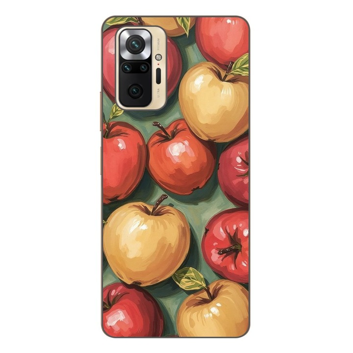 Husa compatibila cu Xiaomi Redmi Note 10 Pro Silicon Gel Tpu Model Painted compatibila cu Apples