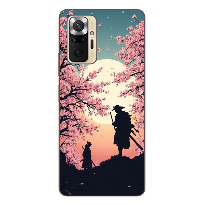 Husa compatibila cu Xiaomi Redmi Note 10 Pro Silicon Gel Tpu Model Samurai Training