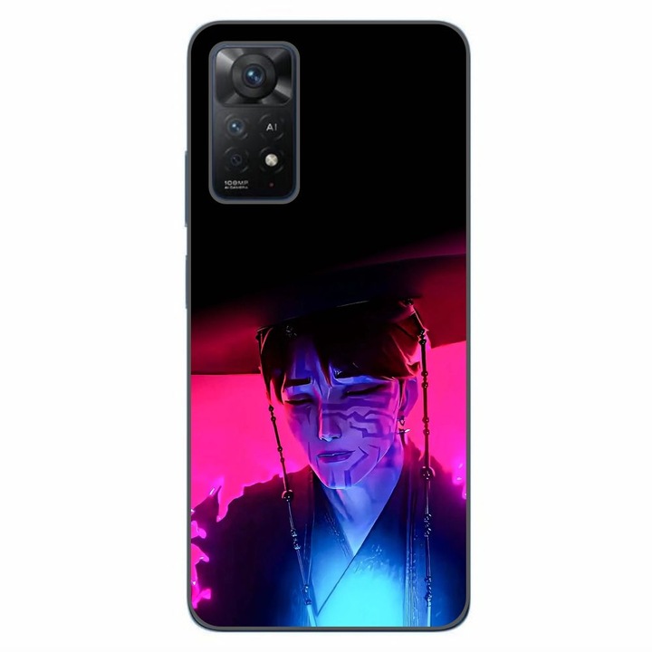 Husa compatibila cu Xiaomi Redmi Note 11 Pro 4G, 5G Silicon Gel Tpu Model KPop Demon Hunters Jinu Universe