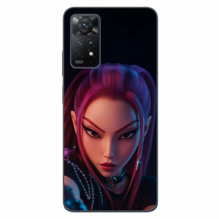 Husa compatibila cu Xiaomi Redmi Note 11 Pro 4G, 5G Silicon Gel Tpu Model KPop Demon Hunters Beautiful Mira